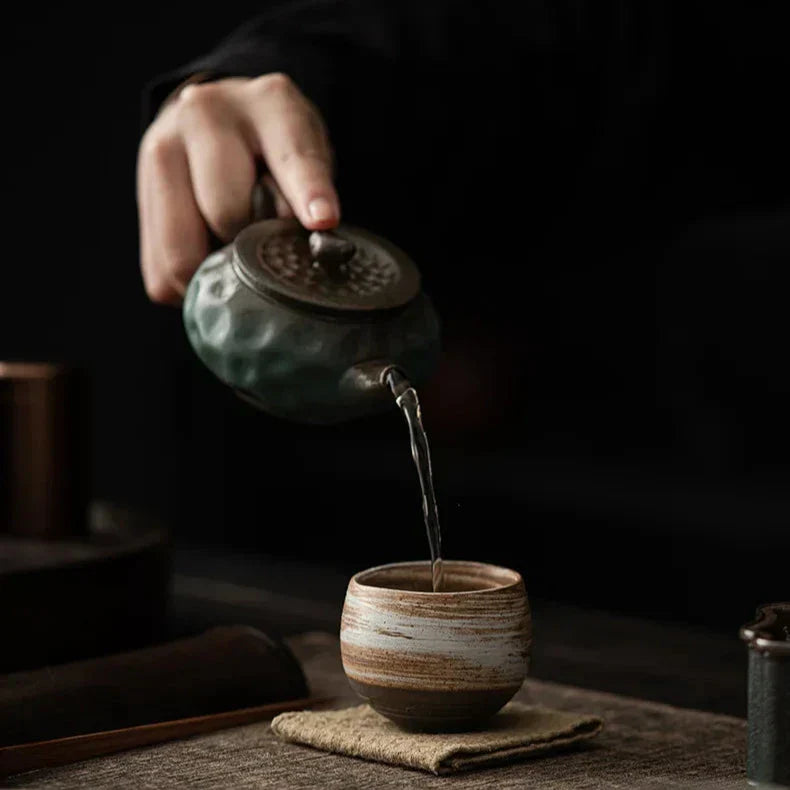 Käsintehdyt artesaanikeramiikkaiset espressokupit