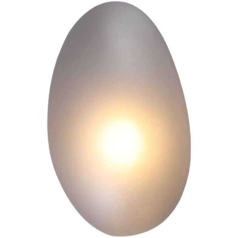 Lirena Colorful Glass Wall Lamp — Clear Acrylic Trim