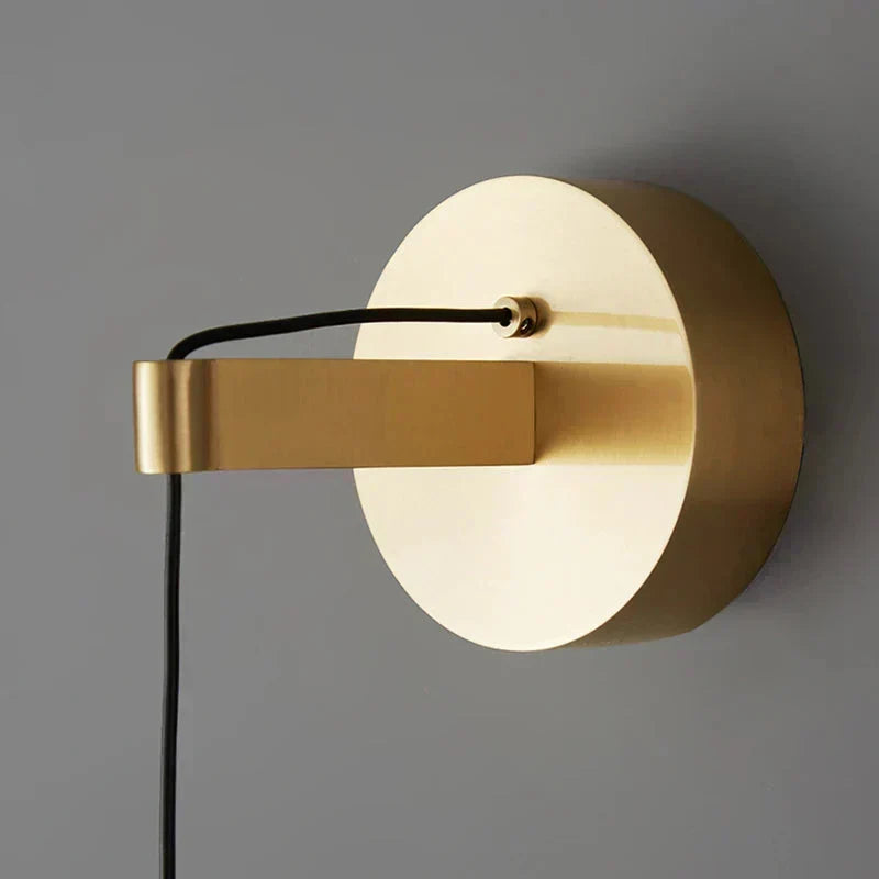 Solara Copper LED Wall Lamp - Single Light Wall Mount Fixture