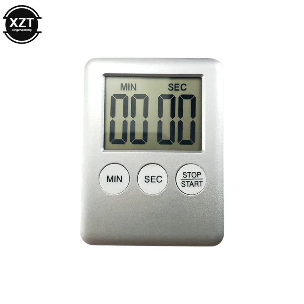 Digital Magnetic LCD Kitchen Timer — Countdown Alarm