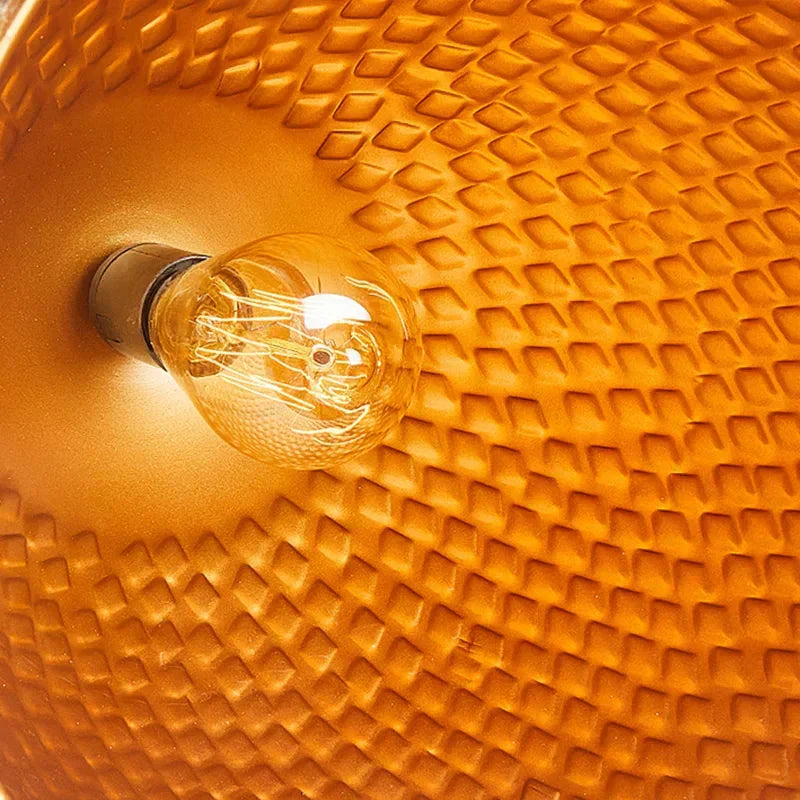 Eldara Norell Iron Cord Pendant — E27 Single Bulb Socket, 1 Light Suspended Lamp