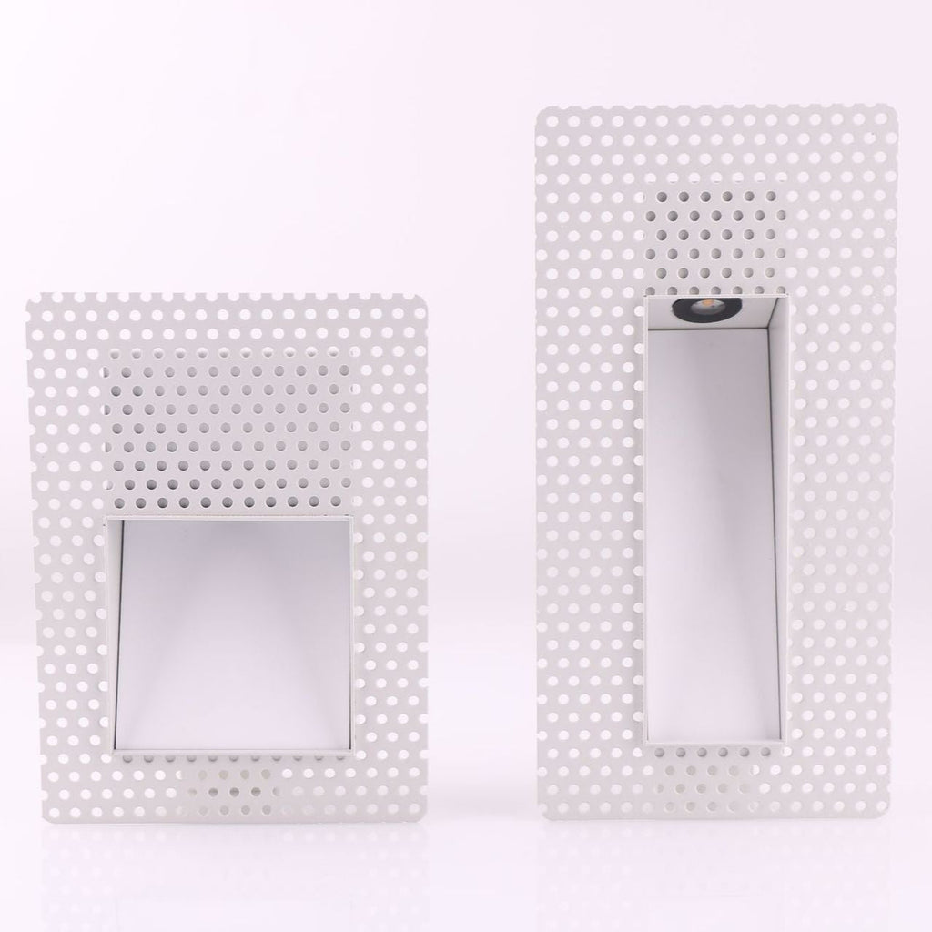 Lámpara de pared LED sin marco de 3W — Luz con sensor para escaleras, blanca