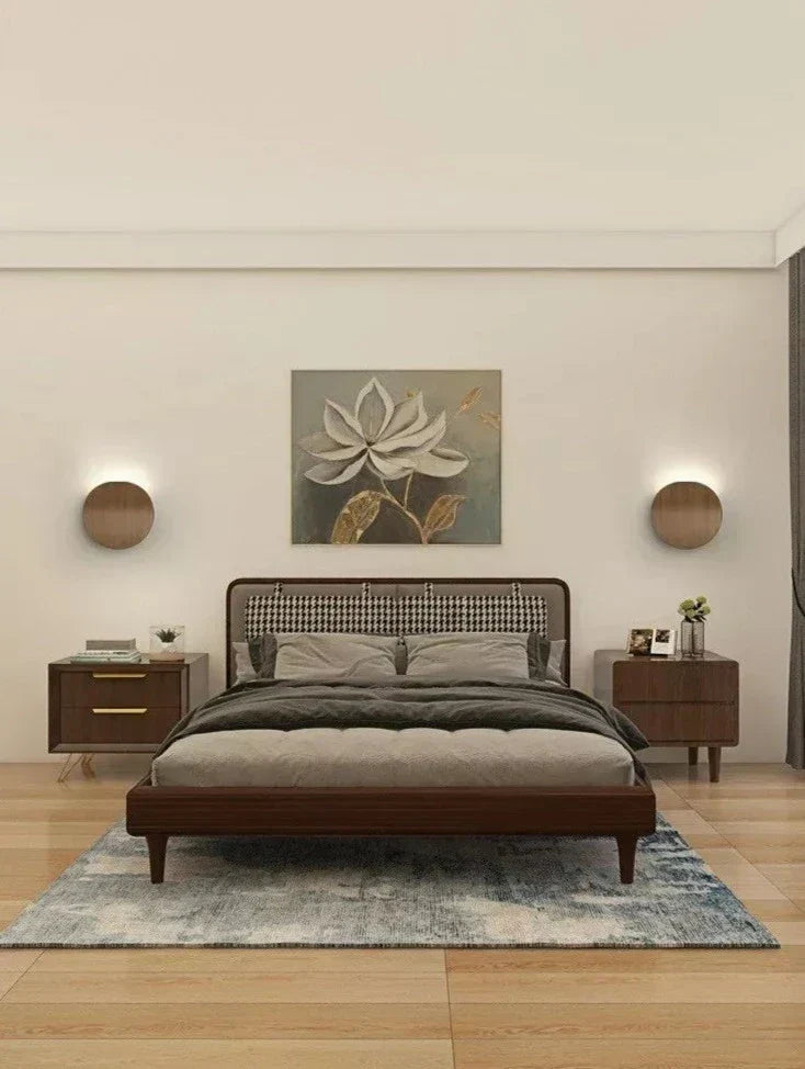 Brielle Modern Wooden Wall Lamp — Streamlined Silhouette, Warm Natural Light