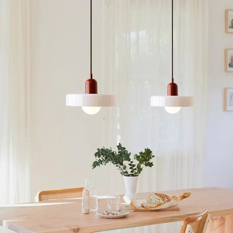 Nyra Northlight pendellampa i glas för tak – rena linjer, nordiskt inspirerad