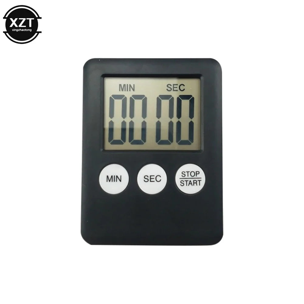 Digital Magnetic LCD Kitchen Timer — Countdown Alarm