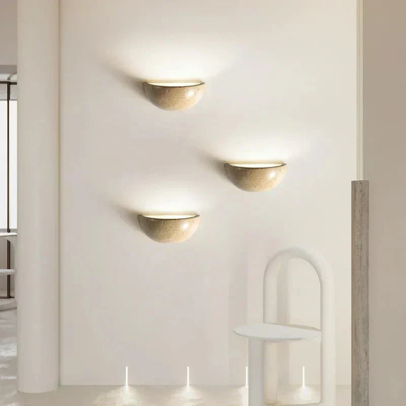 NovaCeram Ceramic LED Wall Lamp — Dual-Direction Upward and Downward Shade