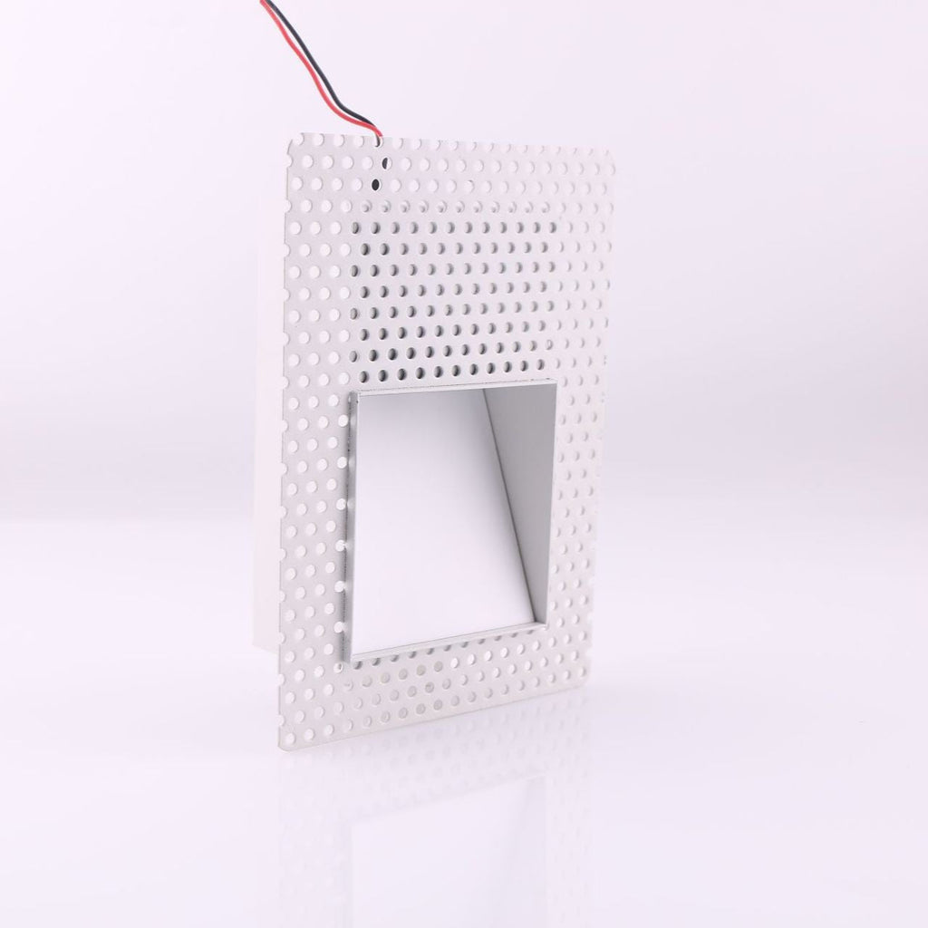 Lámpara de pared LED sin marco de 3W — Luz con sensor para escaleras, blanca