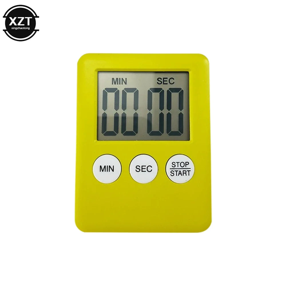Digital Magnetic LCD Kitchen Timer — Countdown Alarm