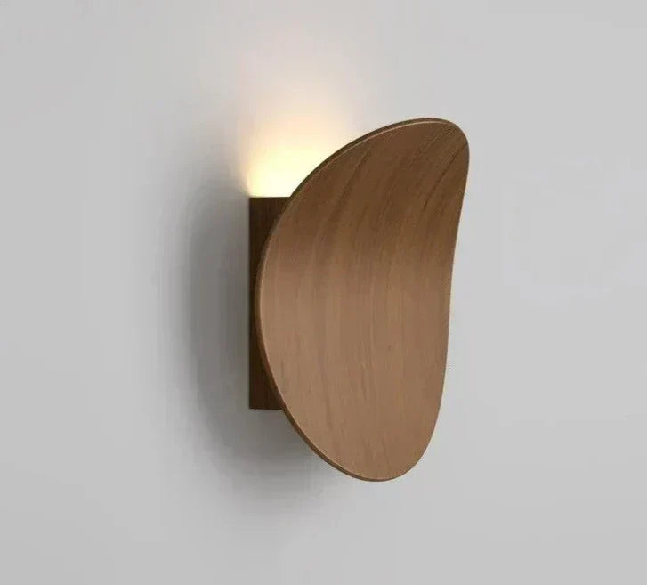 Brielle Modern Wooden Wall Lamp — Streamlined Silhouette, Warm Natural Light