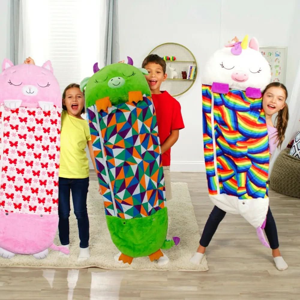 SnuggleDream 2-In-1 Plush Toy Sleeping Bag — Dual-Mode Design, Converts To Soft Cuddle Toy
