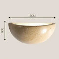 NovaCeram Ceramic LED Wall Lamp — Dual-Direction Upward and Downward Shade