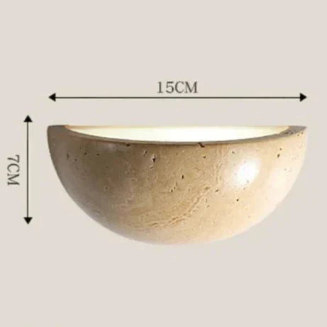 NovaCeram Ceramic LED Wall Lamp — Dual-Direction Upward and Downward Shade