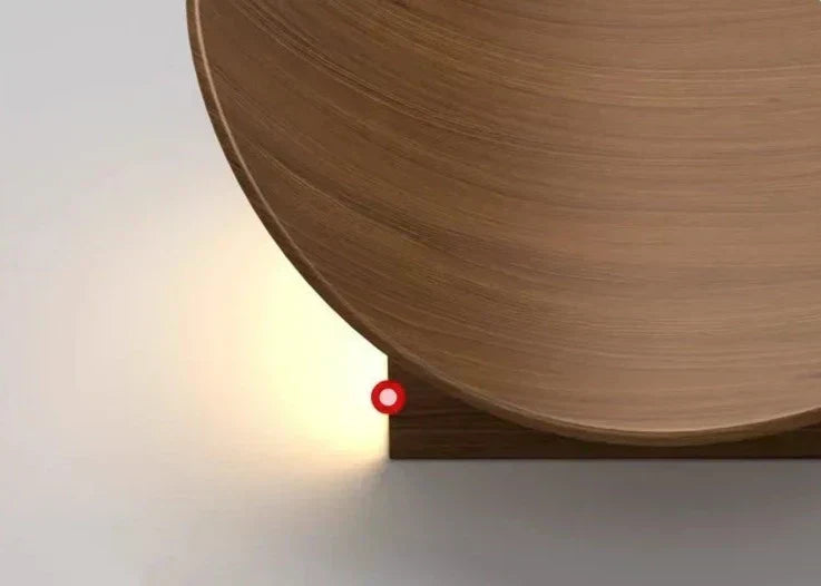 Brielle Modern Wooden Wall Lamp — Streamlined Silhouette, Warm Natural Light