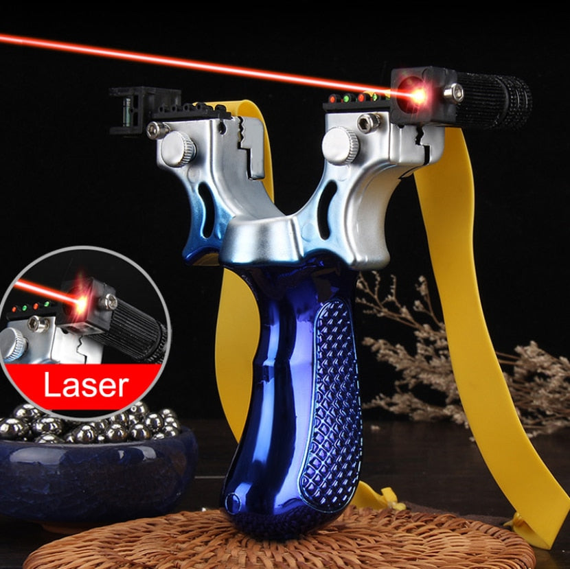 Metallschleuder mit integriertem Laserzielvisier — für Zielschießen