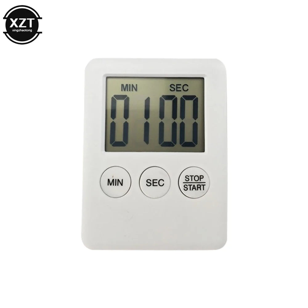 Digital Magnetic LCD Kitchen Timer — Countdown Alarm