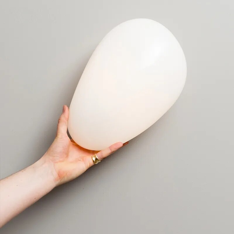Lirena Colorful Glass Wall Lamp — Clear Acrylic Trim