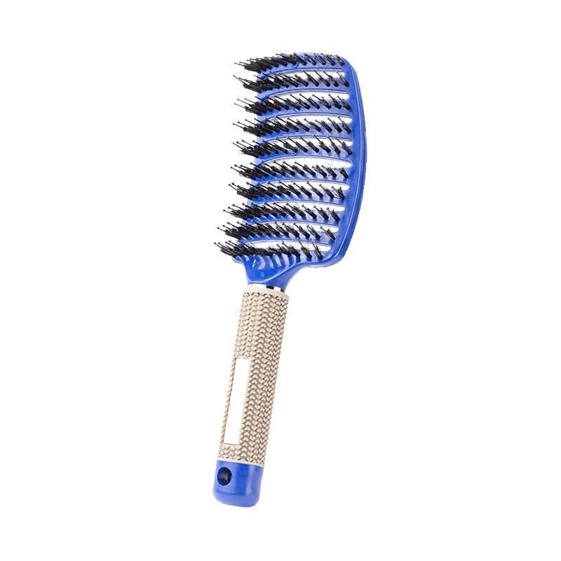 Enchanted Glide Detangler Hairbrush — Reduced Pull Design for Painless Detangling and Silky Shine