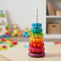 BrightNest LittleLayer Montessori Stacking Toy — Coordination Builder