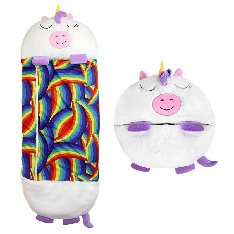 SnuggleDream 2-In-1 Plush Toy Sleeping Bag — Dual-Mode Design, Converts To Soft Cuddle Toy