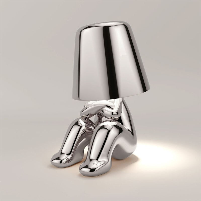 Draadloze oplaadbare sfeerlamp — warm licht, aanraakbediening