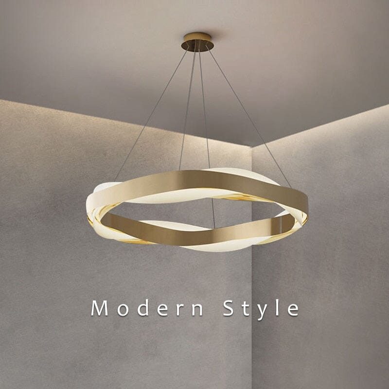 Aurelia Ring Pendant Light — Three Color Temperature Options, Adjustable Length