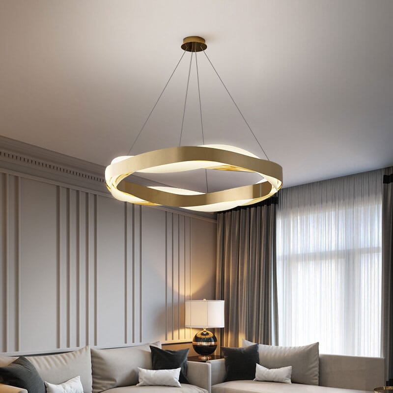Aurelia Ring Pendant Light — Three Color Temperature Options, Adjustable Length