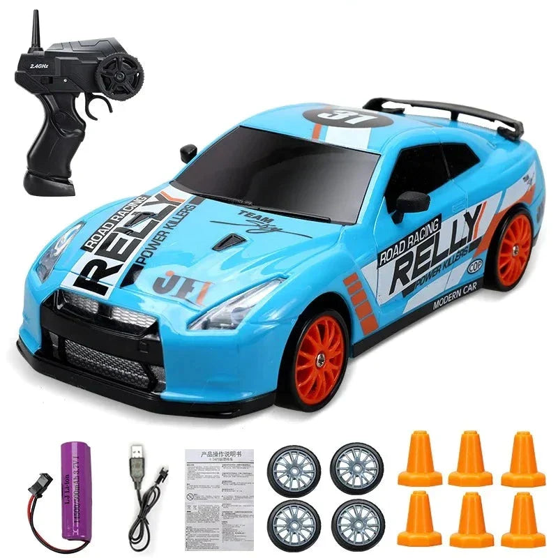 Minidrifter RC-driftracer — afstandsbediening van 2.4GHz
