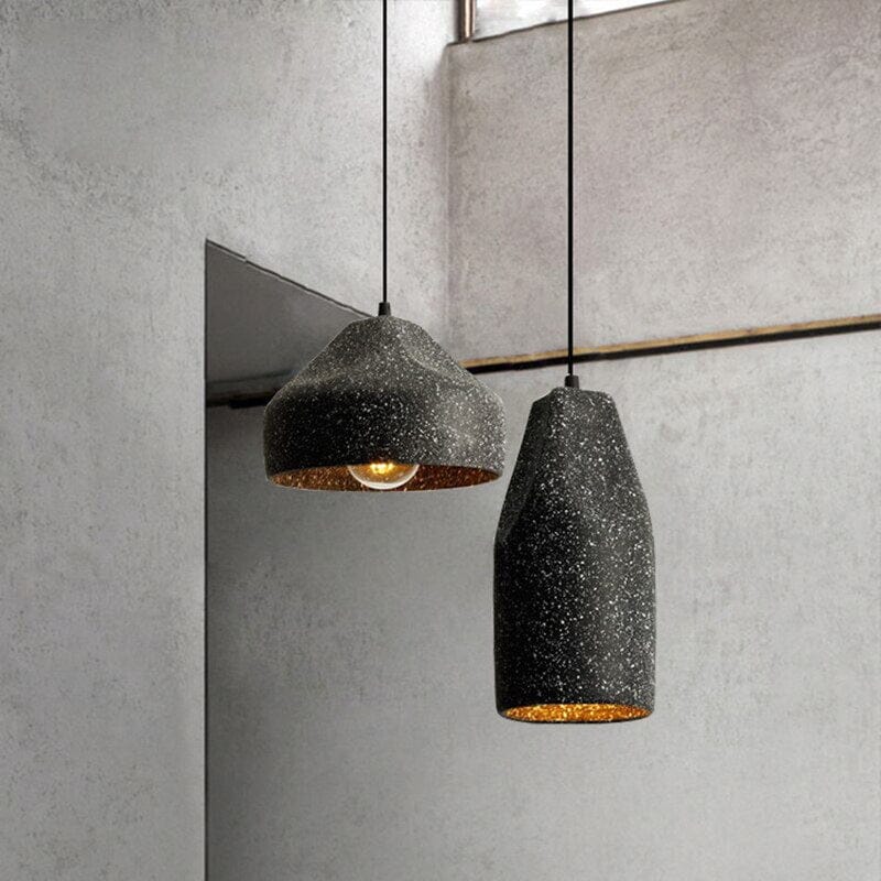 Asteri Terrazzo Cement Chandelier — Industrial Design