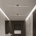 NovaLine Linear LED Chandelier — Matte Black or White Color Option