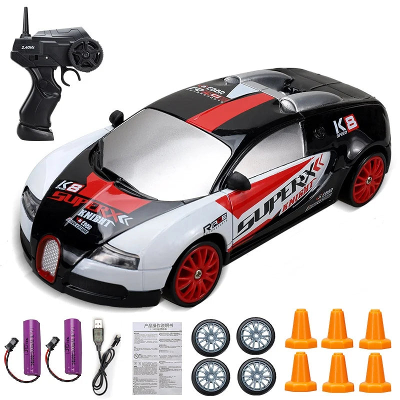 Minidrifter RC-driftracer — afstandsbediening van 2.4GHz