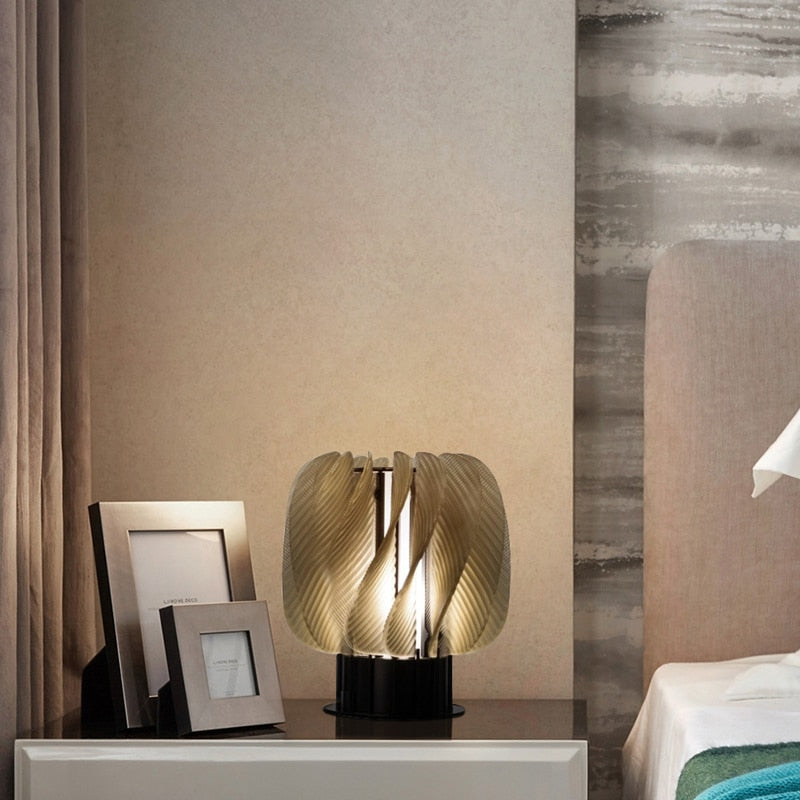 Elmaria Decorative Table Lamp — 4500K Neutral Lighting, 50,000-Hour LED Lifespan