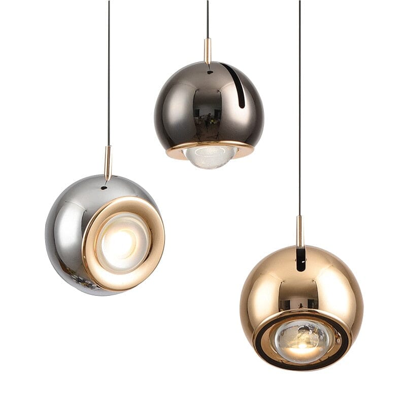 AstraLume Adjustable Tilt LED Pendant Light, Fully Dimmable