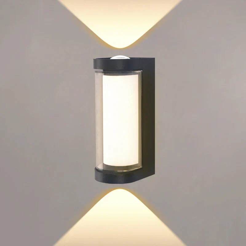 Modern LED Wall Light | Waterproof Up & Down Outdoor Sconce | Wildoxy