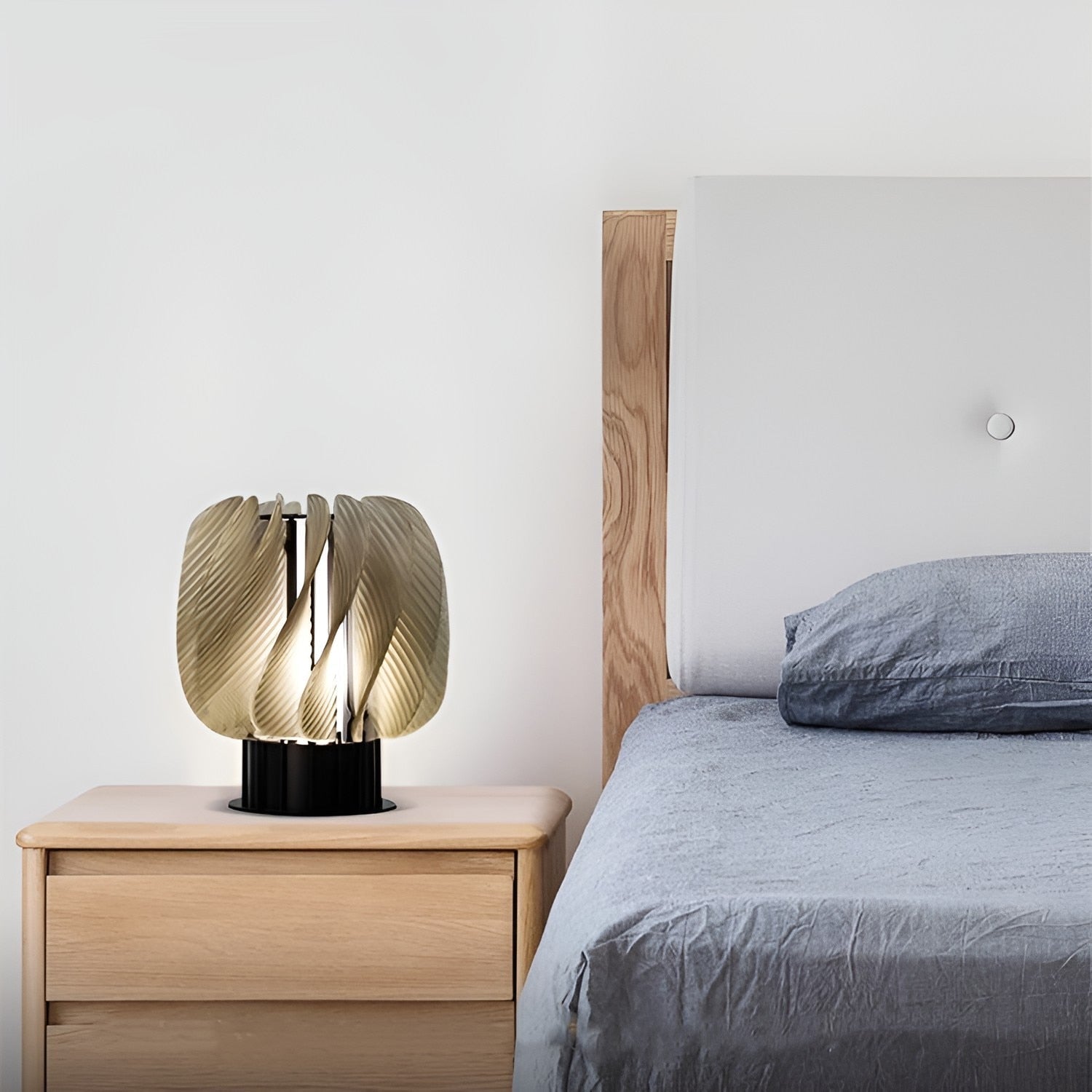 Elmaria Decorative Table Lamp — 4500K Neutral Lighting, 50,000-Hour LED Lifespan