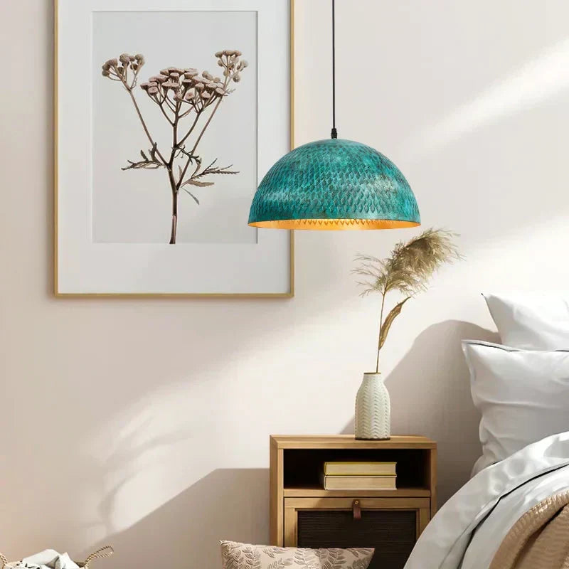 NovaLume One-Light E27 Cord Pendant Chandelier — Includes LED Bulbs