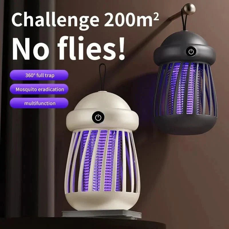 NovaGuard Mosquito Killer Lamp — 395nm UV Light, 3000V Electric Shock, Rechargeable