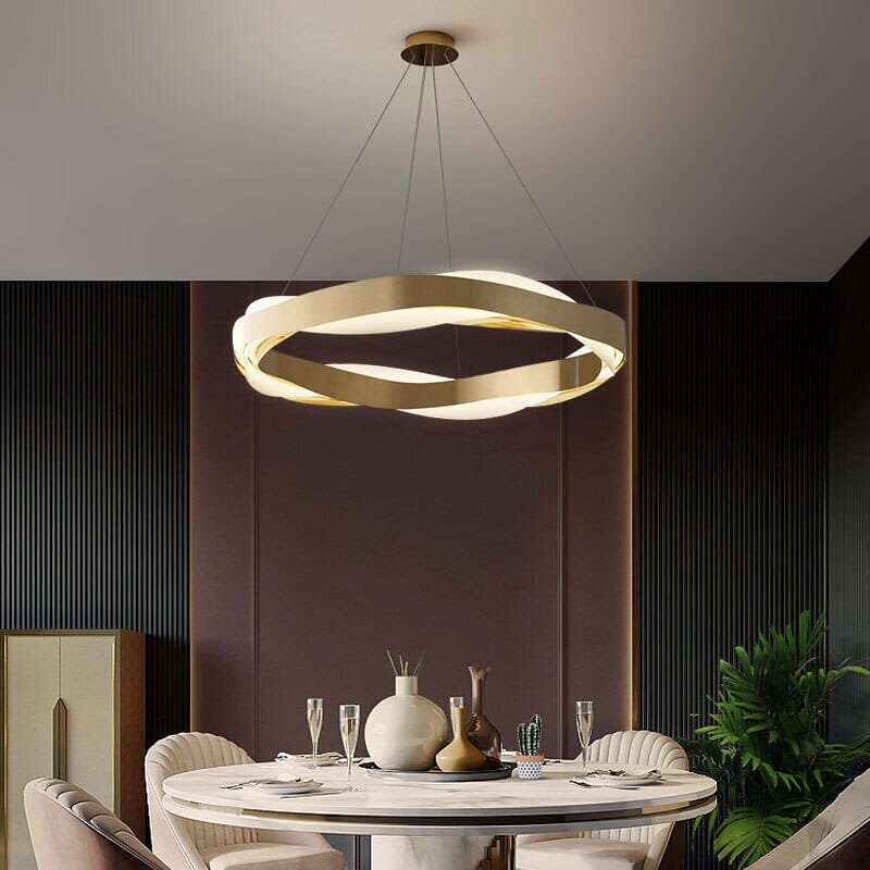 Aurelia Ring Pendant Light — Three Color Temperature Options, Adjustable Length