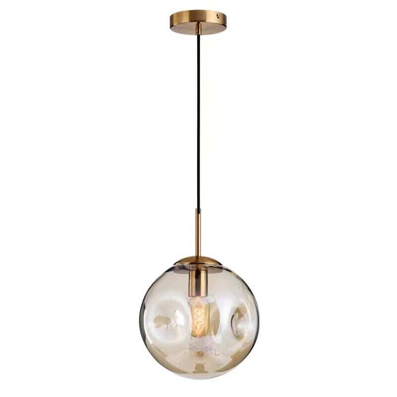 Novae-pendellampe i glas — elegant minimalistisk profil, flerfarvet finish