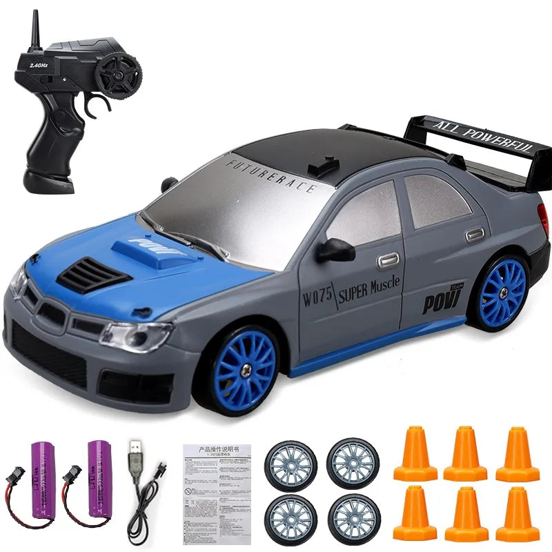 Minidrifter RC-driftracer — afstandsbediening van 2.4GHz