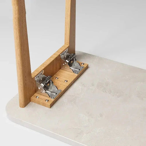 2mm teräksiset taittokannakkeet, 225kg, 66x54x63mm, 2 kpl