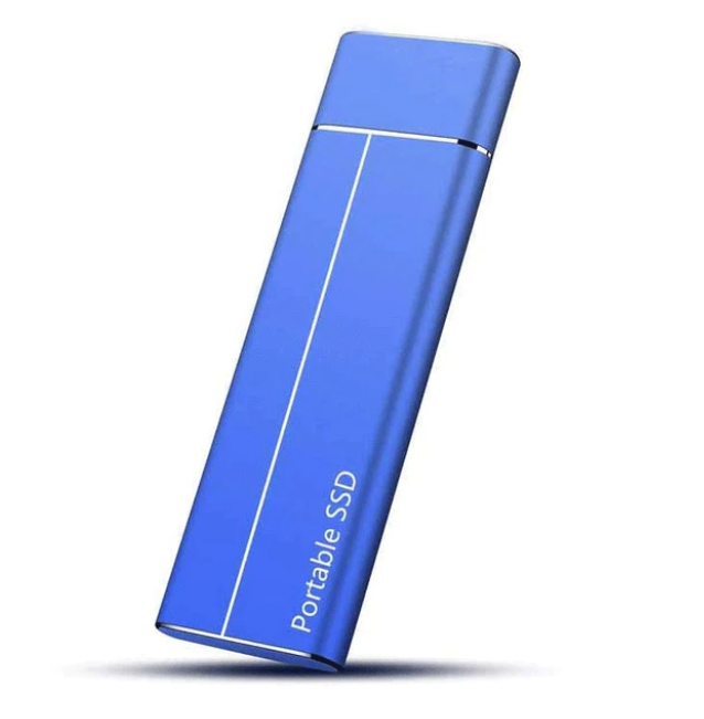 5TB:n kannettava ulkoinen SSD - nopea USB 3.2 -tiedonsiirto