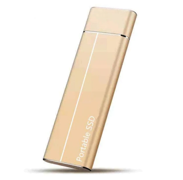 5TB:n kannettava ulkoinen SSD - nopea USB 3.2 -tiedonsiirto