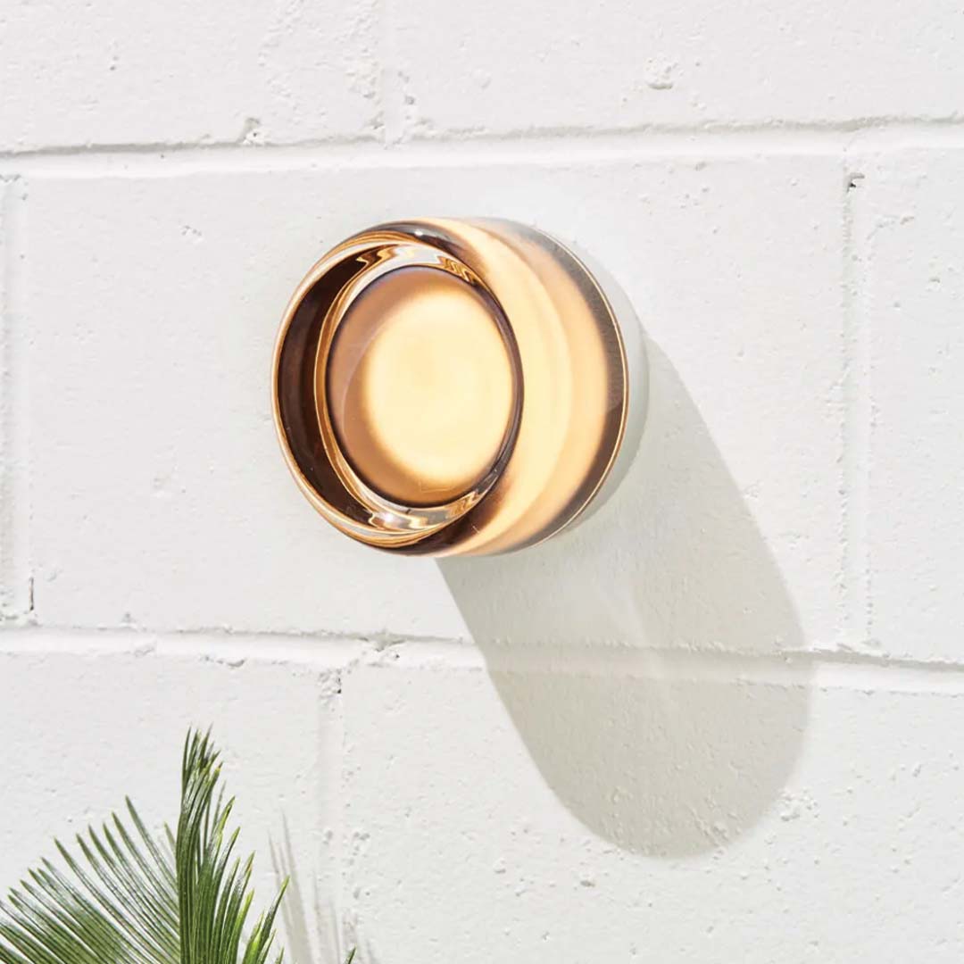 LumièreLux Dimple Wall Lamp — Modern Silhouette Sconce