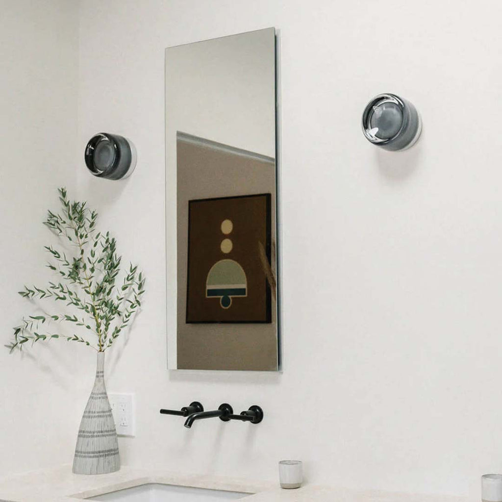 LumièreLux Dimple Wall Lamp — Modern Silhouette Sconce