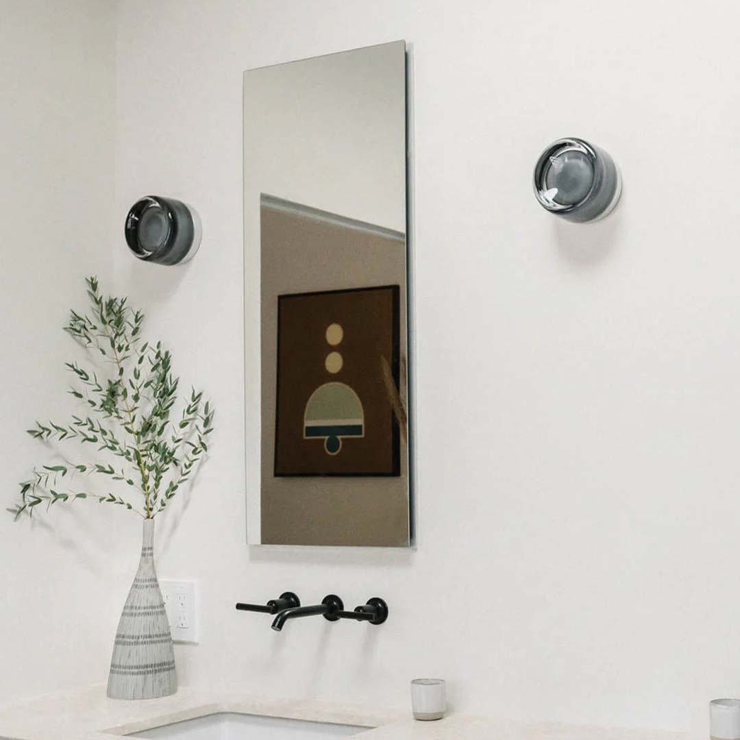LumièreLux Dimple Wall Lamp — Modern Silhouette Sconce