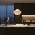 Sculptural Alabaster Gemstone Pendant Light | wildoxy