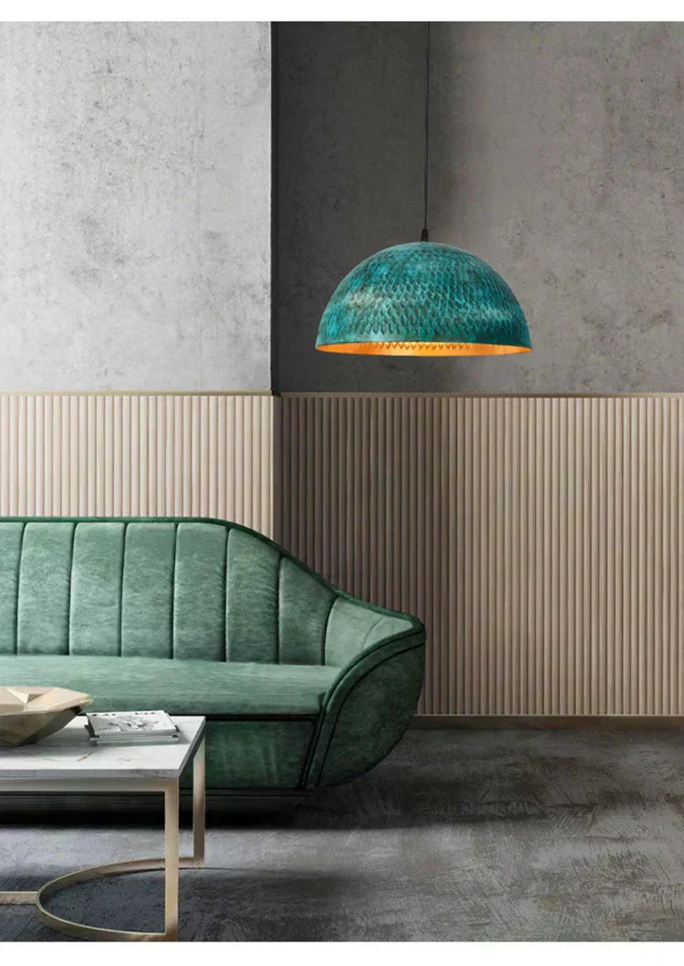 NovaLume One-Light E27 Cord Pendant Chandelier — Includes LED Bulbs