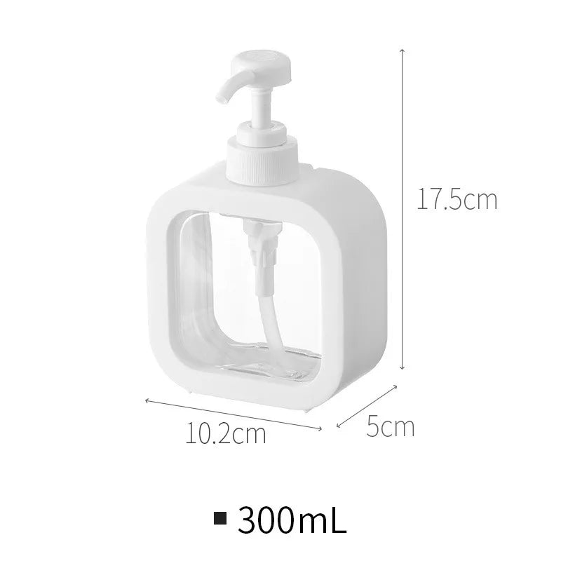 Skandinavischer Seifenspender mit Pumpe - 17cm/19cm ABS und PVC