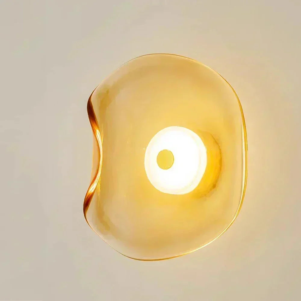 SolaraGlass LED-Wandleuchten — Lichtabgabe nach oben und unten, integrierte Leuchte