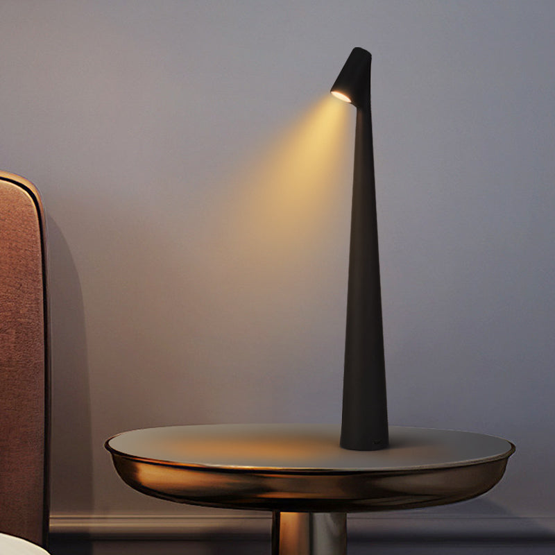 Nordic Wireless LED Table Lamp — Cord-Free Directed Beam